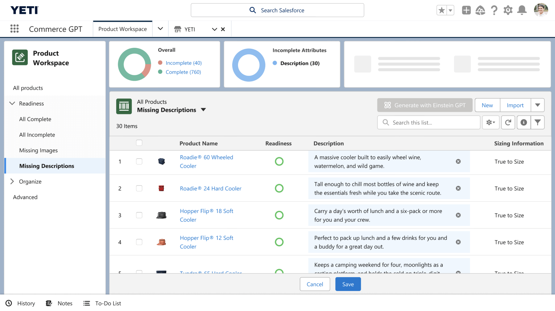 Salesforce Commerce GPT