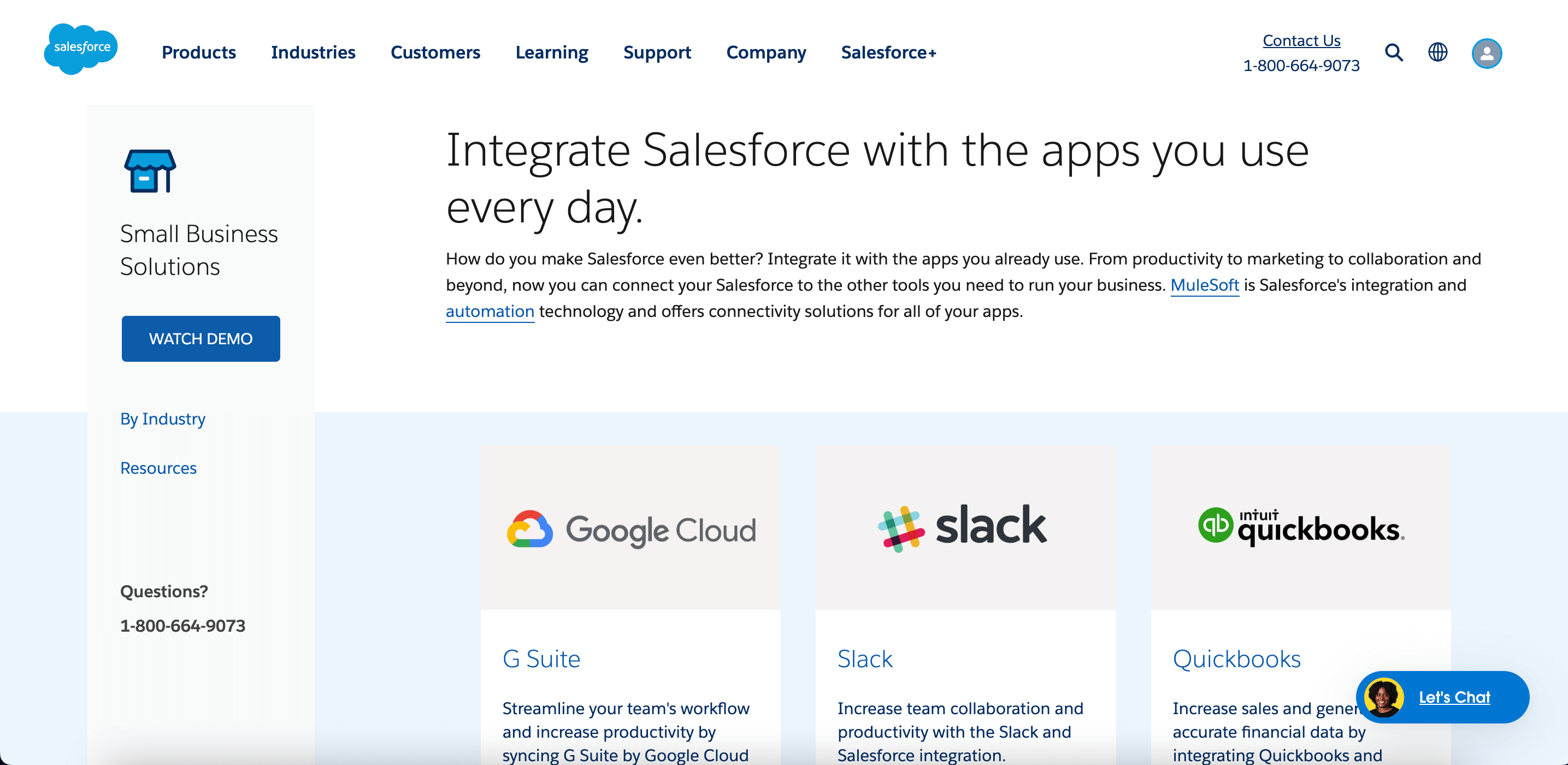 Integration in Salesforce Sales Cloud