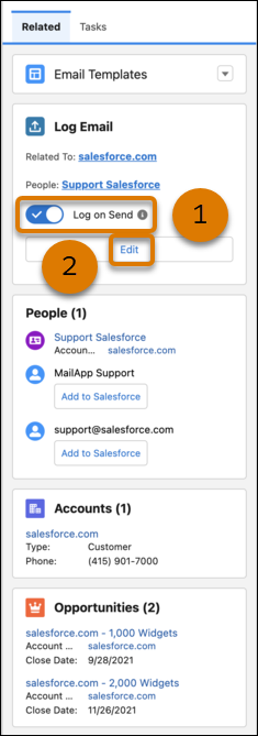 Email logging  in Salesforce Spring '24 Release