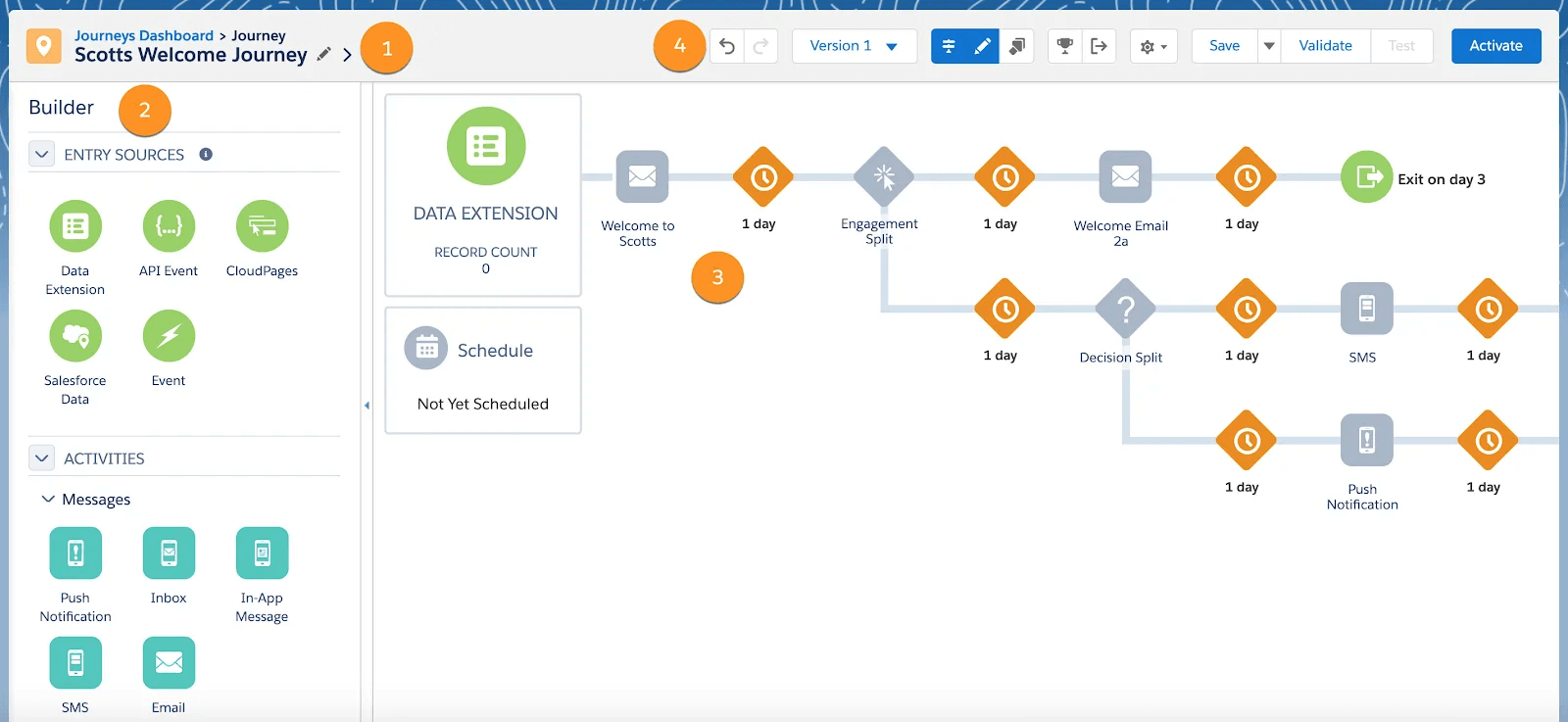 Journey Builder in Marketing Cloud Account Engagement