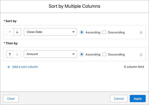 Salesforce Winter 25 - Sort List Views by Multiple Columns