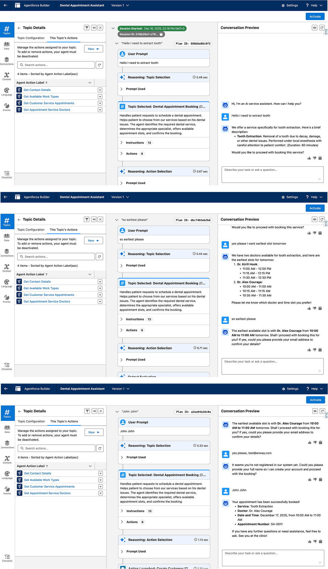 Agentforce Appointment Agent
