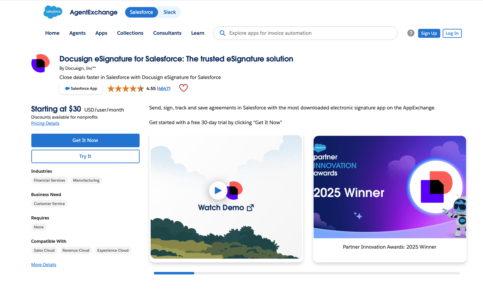 Docusign eSignature for Salesforce